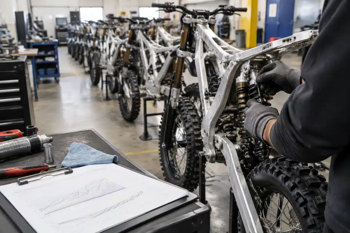 Bore & Stoke's Breakout undergoes factory-based off-road R&D trials