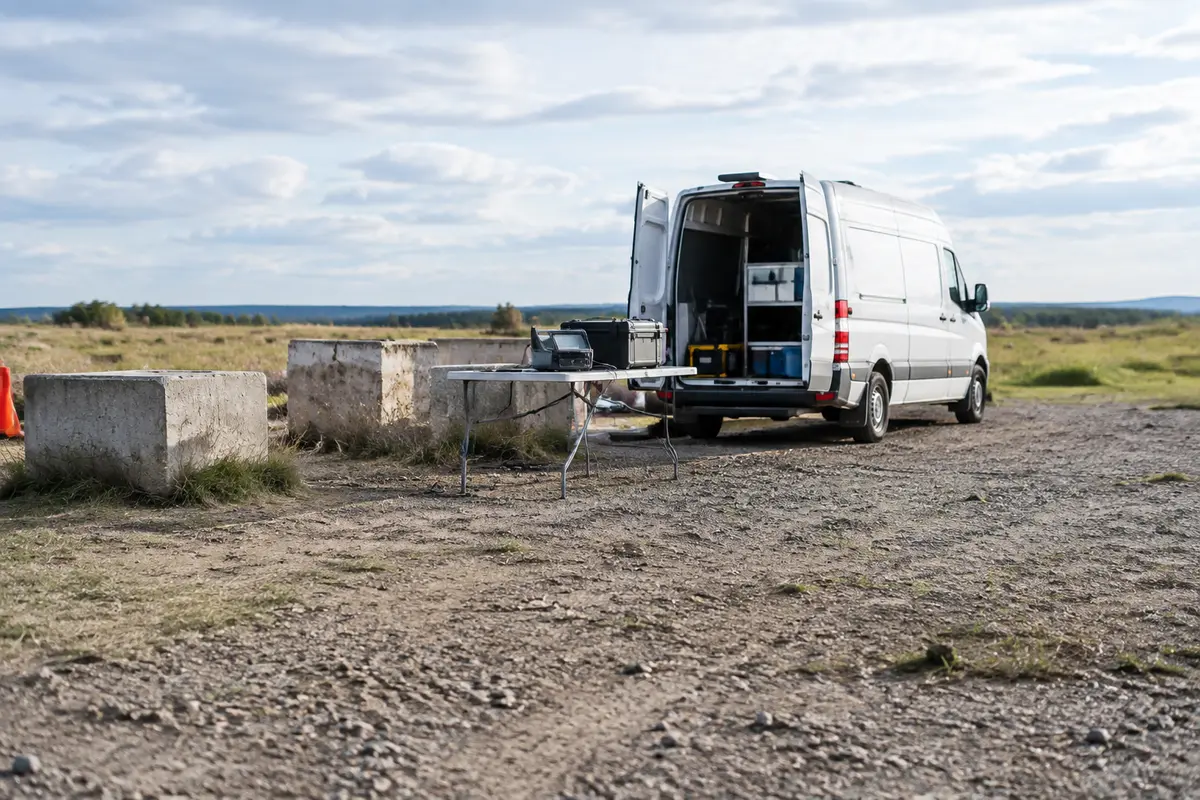 Laser captures images of objects behind six-foot-thick concrete
