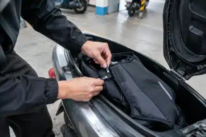 Smart Go, Dainese's airbag vest, is priced at £329 and runs on a smartphone